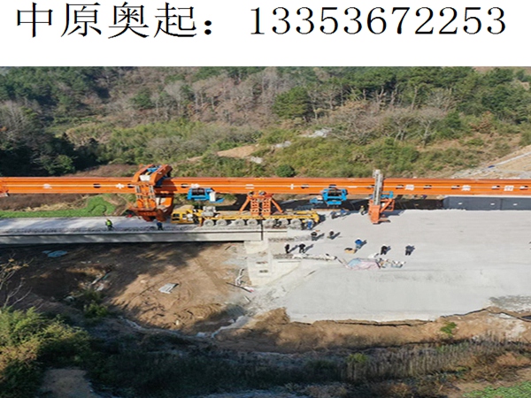 山东枣庄铁路架桥机租赁  40/220铁路架桥机发往山东